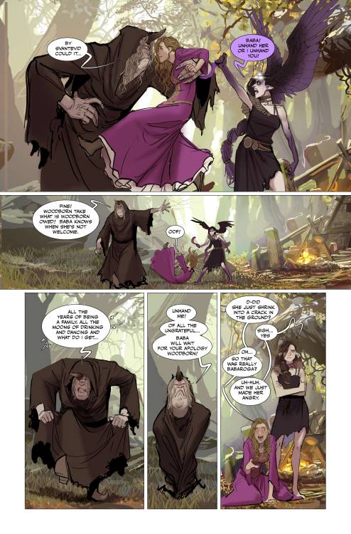 new update to the queen and the woodborn is up on webtoonwww.webtoons.com/en/challenge/the-q