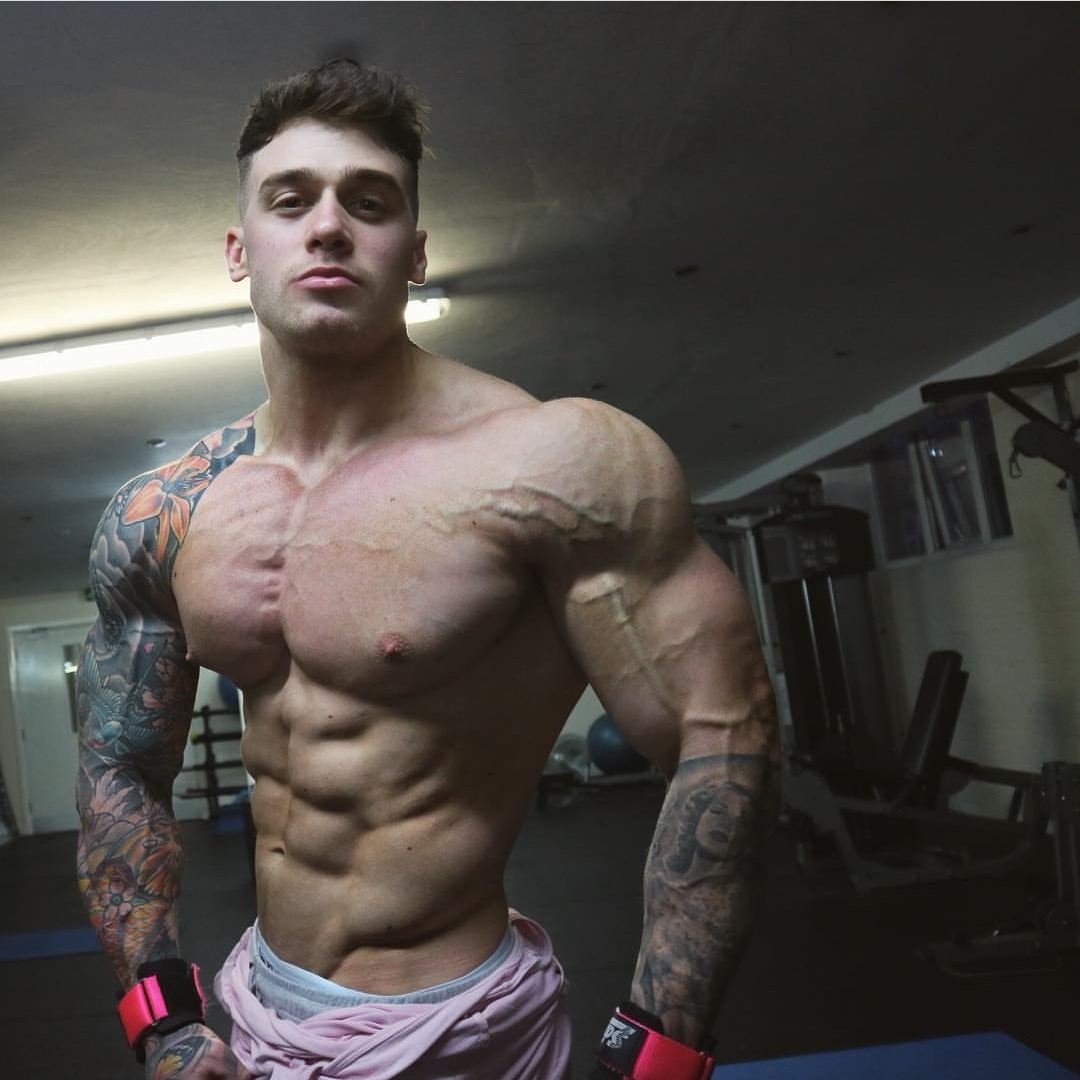 dafyddbach: Some recent progress shots of everyones favourite body building twins.