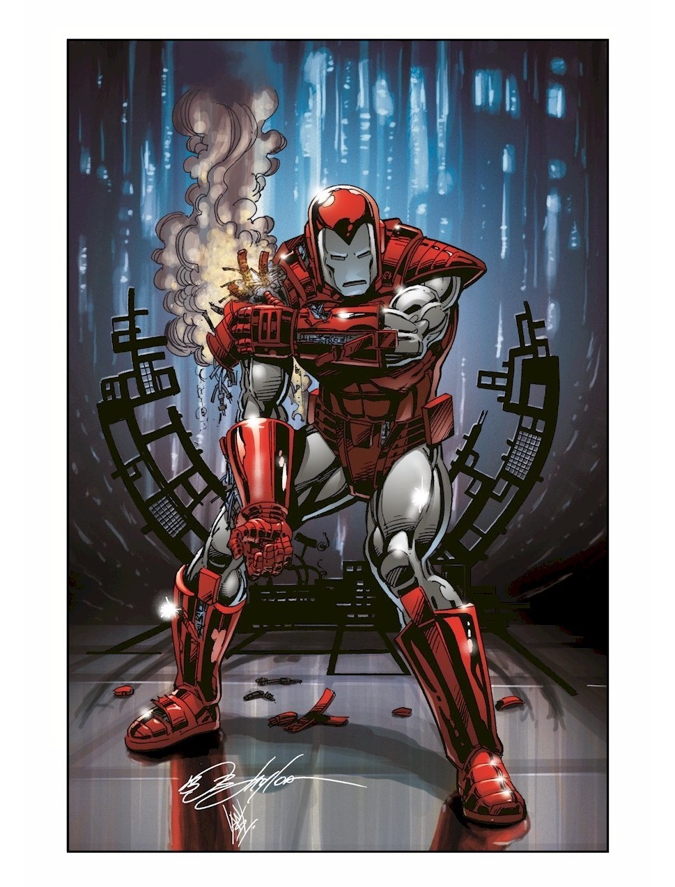 Superheroes or Whatever — Iron Man Silver Centurion   Bob Layton ...