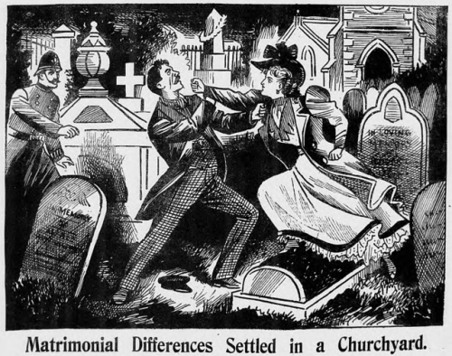 yesterdaysprint:Illustrated Police News, England, January 16, 1897 Image © The British Library Board