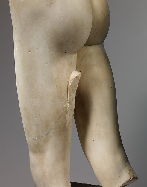 inividia:Young archer (detail) 1490. Attributed to Michelangelo