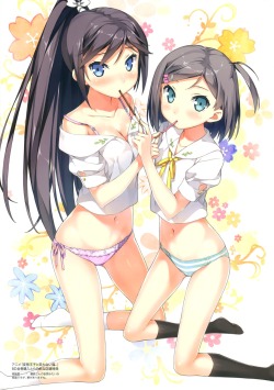 wanwan7:  bra cleavage hentai ouji to warawanai neko kantoku pantsu shimapan string panties tsutsukakushi tsukiko tsutsukakushi tsukushi | yande.re