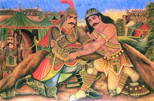 popsixsquishcicerolipschitz:Rostam and Sohrab