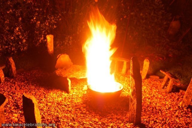 “I should add, however, that, particularly on the occasion of Samhain,  bonfires