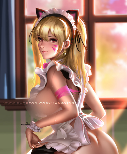 liang-xing:  If you sponsor  5 dollars or more, you can get D.va NSFW.^-^Patreon：https://www.patreon.com/liangxingGumroad：https://gumroad.com/liangxing
