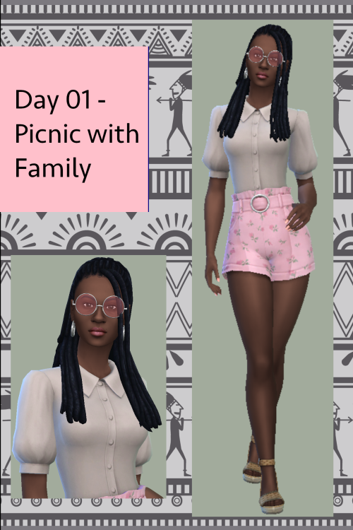 msmiki1218:10 Days with Me - Lookbook ChallengeModel: Destini Hopkins | Skin Overlay by @lamati