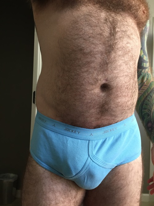 pupsunderwearpics:  Pup in His Low Rise Jockey Briefs