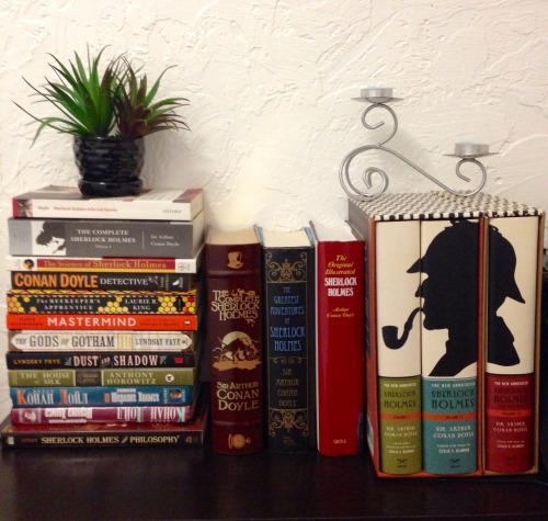 bookphile:My Sherlock Holmes collection, spinoffs included. x