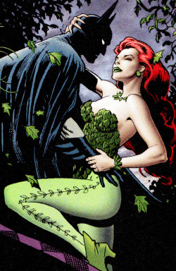 thecomicsvault:  Batman & Poison Ivy