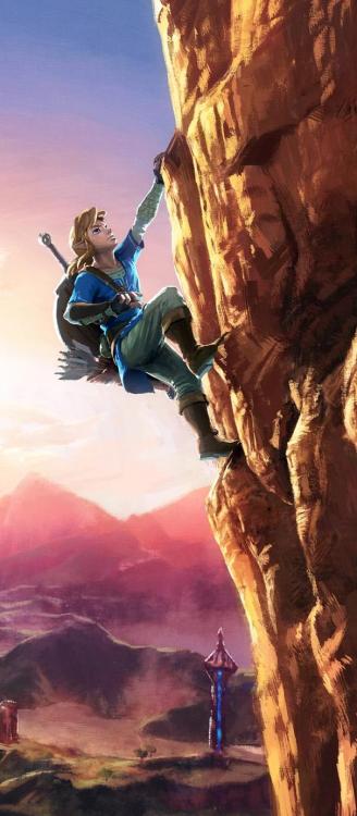 link-forever: Bigger Version of the New Artwork of the next The Legend of Zelda for Wii U and NX