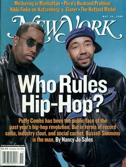 Porn photo Puff Daddy & Russell Simmons - New York