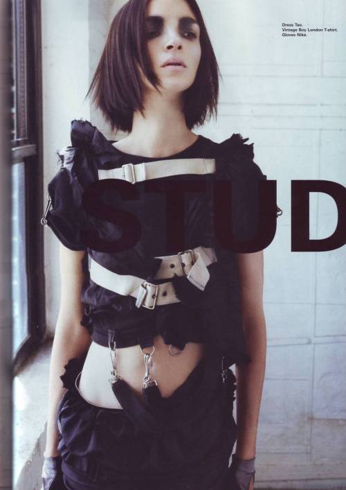 jinxproof: Mariacarla Boscono i-D #282 (November 2007) ph. Kerry Hallihan