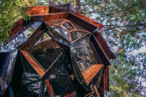 archatlas:Pinecone Treehouse O2 Treehouse with Sheet Metal AlchemistAn activation for Glade, the O2 