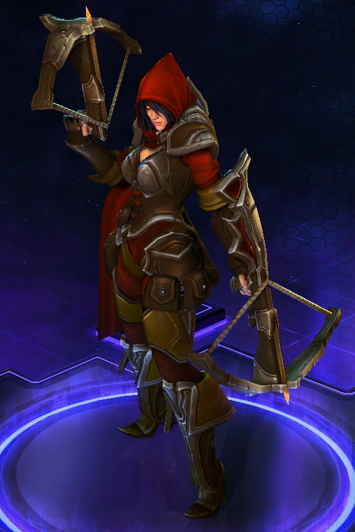 Heroes of the Storm — Valla has received a re-texture and a new pose