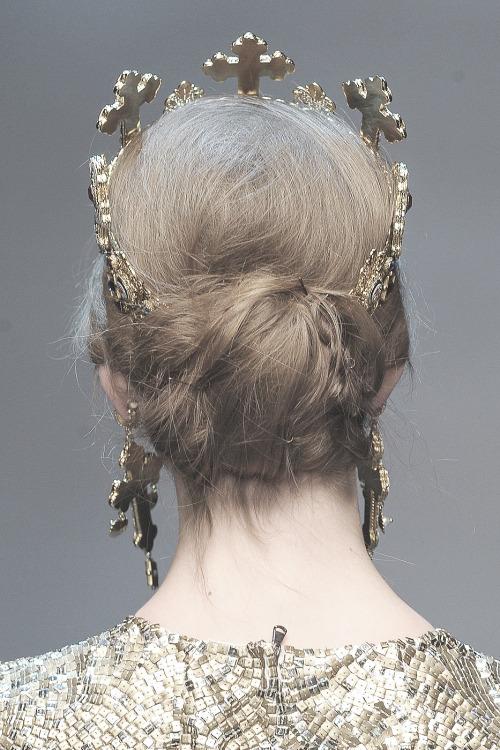 pivoslyakova:Detail at Dolce & Gabbana | Fall 2013