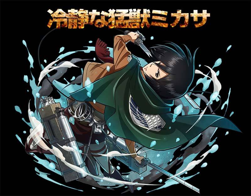 snkmerchandise: News: SnK x GungHo Summons Board (Sumobo) Mobile Game Collaboration (Part