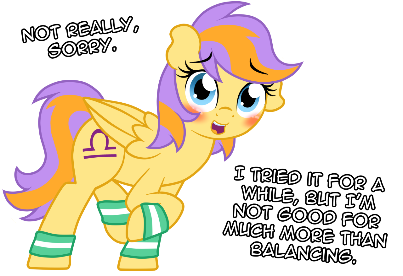 asklibrapony:  It’s just not my thing.  x3 CutieLibra~