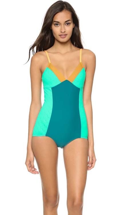 colorblock-style: Riviera One Piece Swimsuit