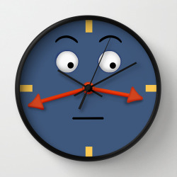 epicteapot:  Since Society6 makes clocks now I thought this was a good idea. 