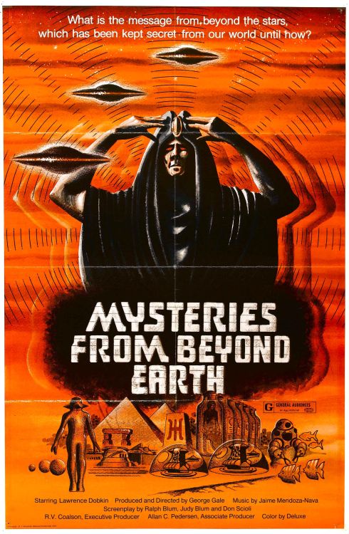 Mysteries from Beyond Earth (USA, 1975 dir: George Gale).