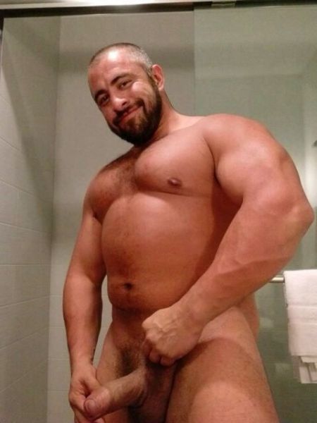 male-meat:I’m not so into bears but this is some quality meat.Big cocks - Male Meat