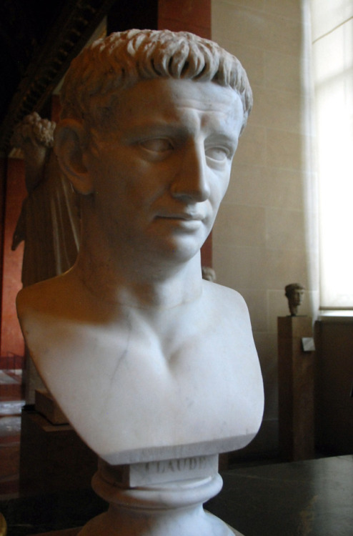 owlask: myglyptothek: Emperor Claudius. From Malta.40s, beginning of his reign. Marble. Musée