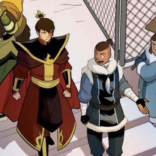 incorrecthomosexuals:Sokka: Zuko talks in his sleep sometimesZuko, sleeping: Square up bitch&hellip; yeah you thought you could get away with it&hellip;take thatSokka: It’s so cute. 