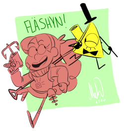 doodledrawsthings:  so its 2:00 am and i was listening to someone play that one gravity falls mod for nuclear throne and uh i got carried away… 