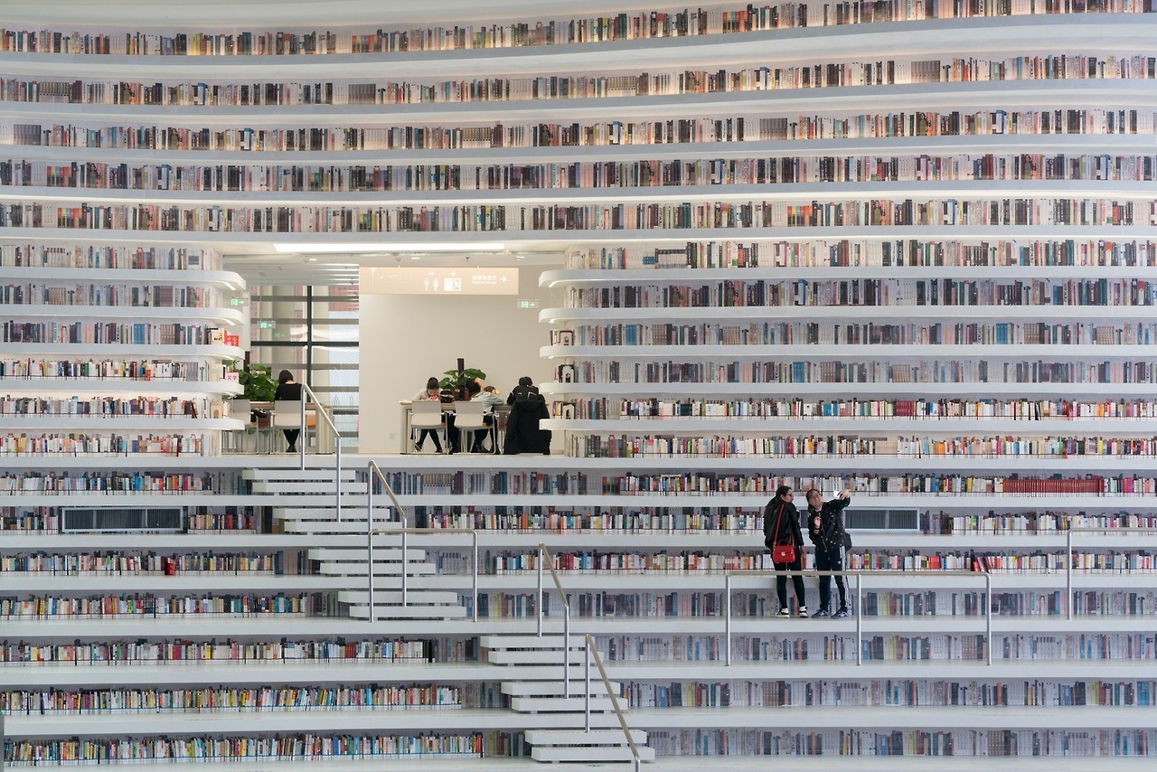 archatlas:    Tianjin Binhai Library by MVRDV + Tianjin Urban Planning and Design