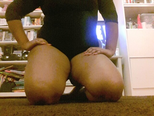 nightshadefurry:  mysubmissivekisses:  Damnit my thighs are fat.  No they not