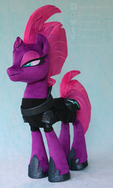 nazegoreng: Handmade Tempest Shadow Plushie I adore how this girl came out. What