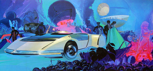 comicblah:  The Art of Syd Mead 