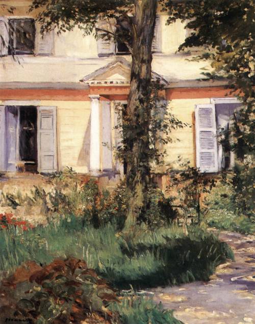 Édouard Manet: House at Roueil (1882)