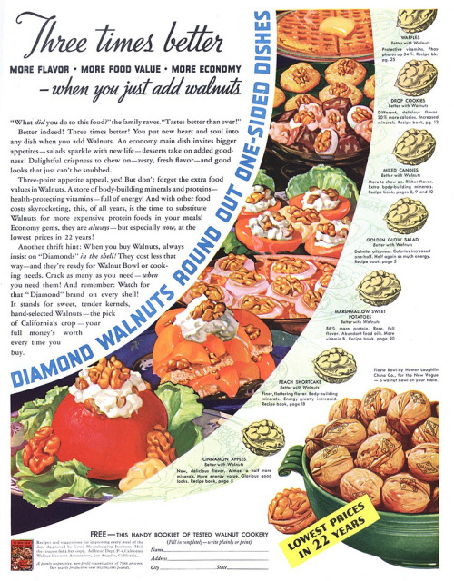 vintascope:  Diamond Walnuts - 1938