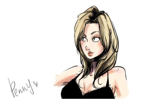 blue-scarf-forever:  Hell, I’m trying to draw a Penny :DDD 