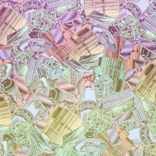 essymays:  Shiny space junk 2 #essymay 