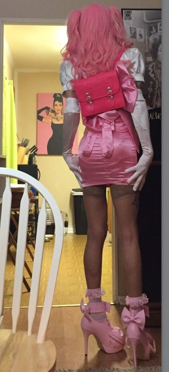 degradedsissy1: When you send your sissy out in public like this, any latent boyish thoughts or aspi