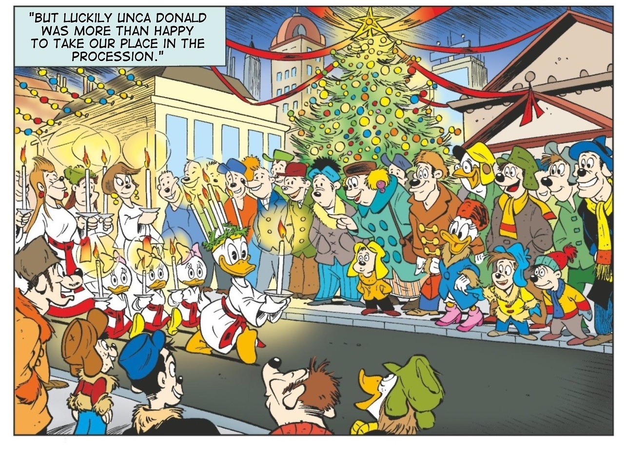 Donald’s Christmas Obsession - 2012
Story: Byron Erickson
Art: Andrea Ferraris