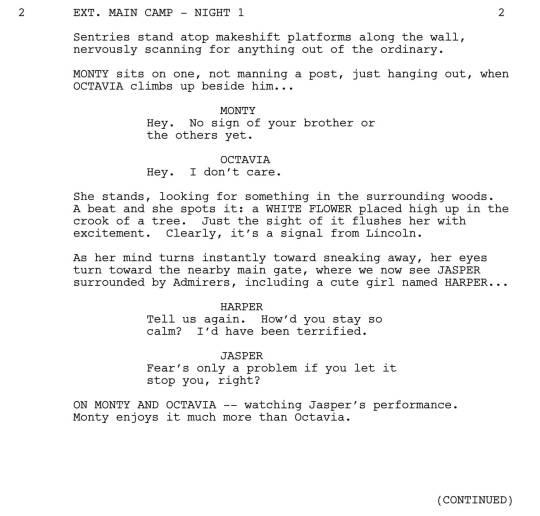 It’s Wednesday, and you know what that means… Time for Script to Screen! Here’s the first excerpt from this week’s episode “I Am Become Death”, written by T.J. Brady and Rasheed Newson.