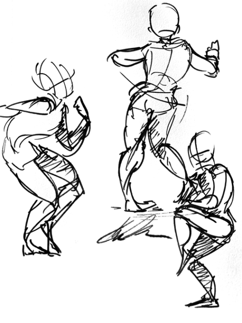 gotta love some gestured dance sketches~