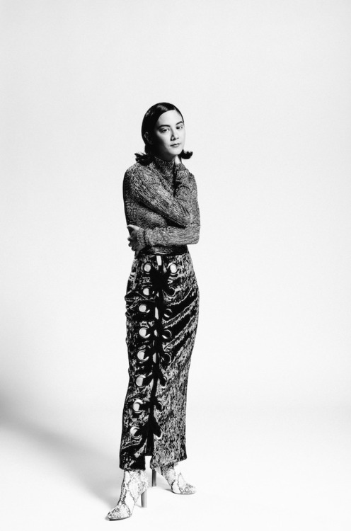 mitskileaks:Japanese Breakfast photographed by Cara Robbins for Interview Magazine, 2017