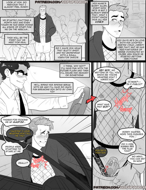 thensfwfandom:  Barry Allen Week of Submission [The Flash] Part 1 | Part 2| Part 3>>Click here to get a discount for the FULL COMIC!!<<Support me on Patreon to help me make more comics!!