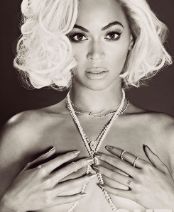 Porn houseofbeyonce:  Beyonce for OUT Magazine photos