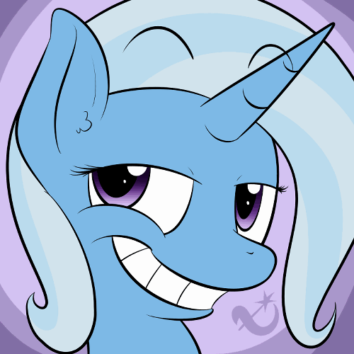 wolfnanaki:  lamiaspones:  hay gurlwanna see a magic trick?  TRIXIE NO SHE’S NOT READY FOR THAT KIND OF MAGIC  X3