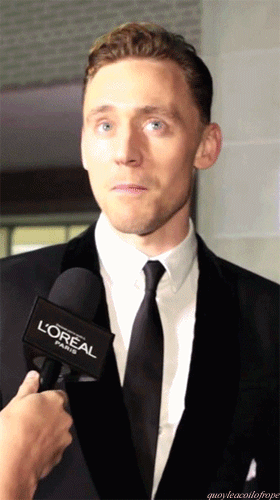 quoyleacoilofrope:  Gina Deyoung asks actor Tom Hiddleston what his sources of inspiration