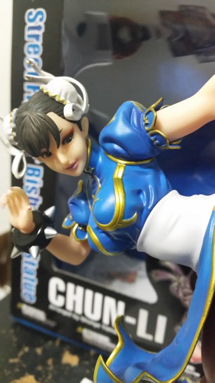 Juri arrived.I finally got a hold of a camera(that’s not on my 2ds) so I now have pics of Chun-Li too!Now for Cannon Spike Wife and then Sakura and Poison when they are released.Fingers crossed for an Elena and/or Rainbow Mika one day?