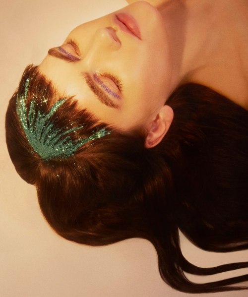 midnight-charm:“All That Glitters” photographed by Mikey Asanin for Nylon December 2016Beauty Editor: Jade T. Hair: Jose