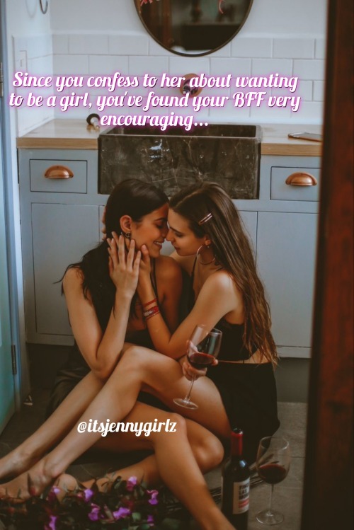 She Offered You To Have Your First Girlz Night's Sleepover ! Once You Arrived At Her Place, She Opened