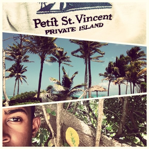 Another sunny morning #psvprivateisland #work (at Petit Saint Vincent - Grenadines)