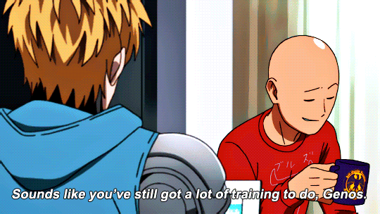 bokutouh:   Genos: “They continue. The cyborg prince. Behind the steely exterior,